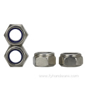 DIN985 DIN982 stainless steel hex nylock nut